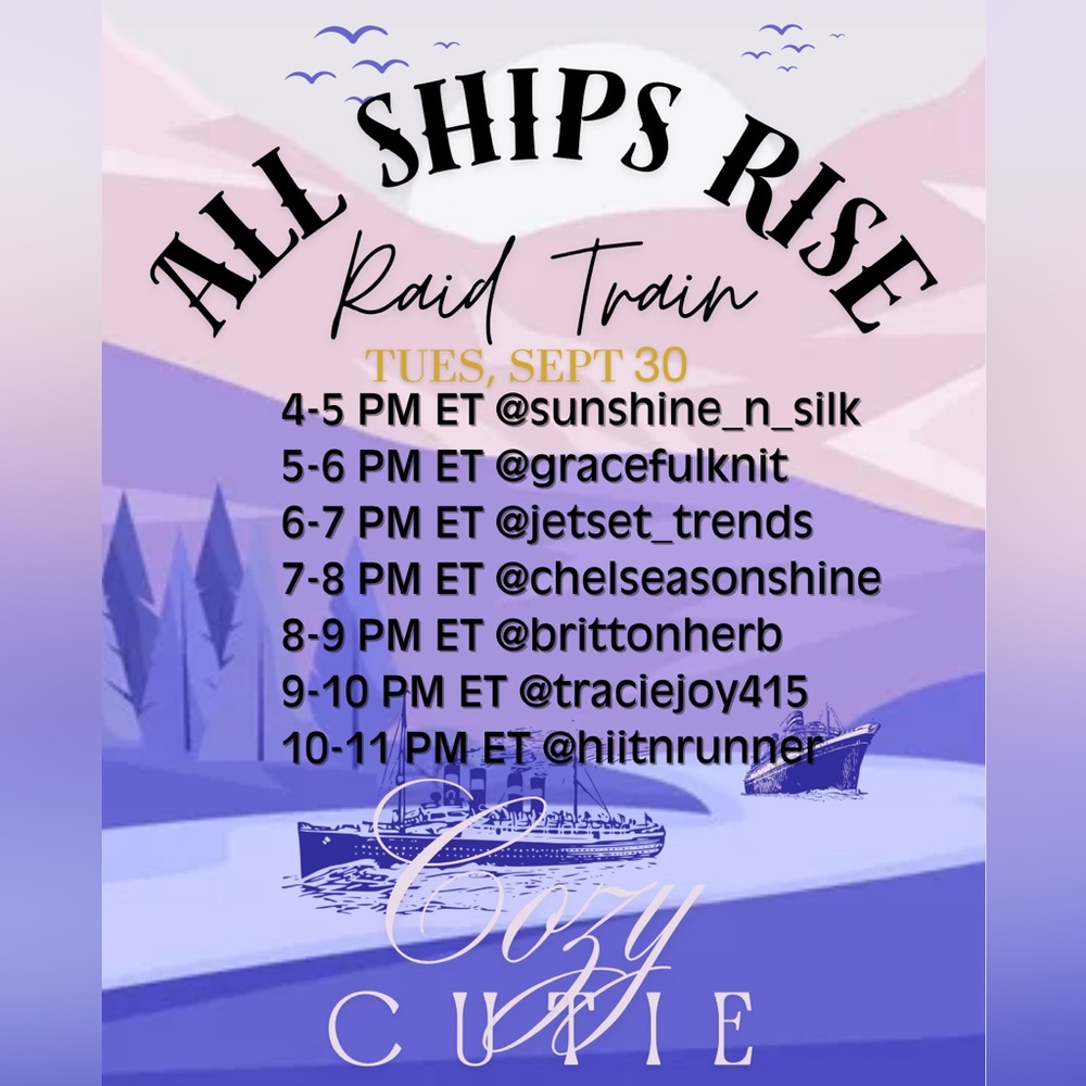 ✨🛳️ All Ships Rise Raid Train 4/28! 🚂✨ - Picture 11 of 13
